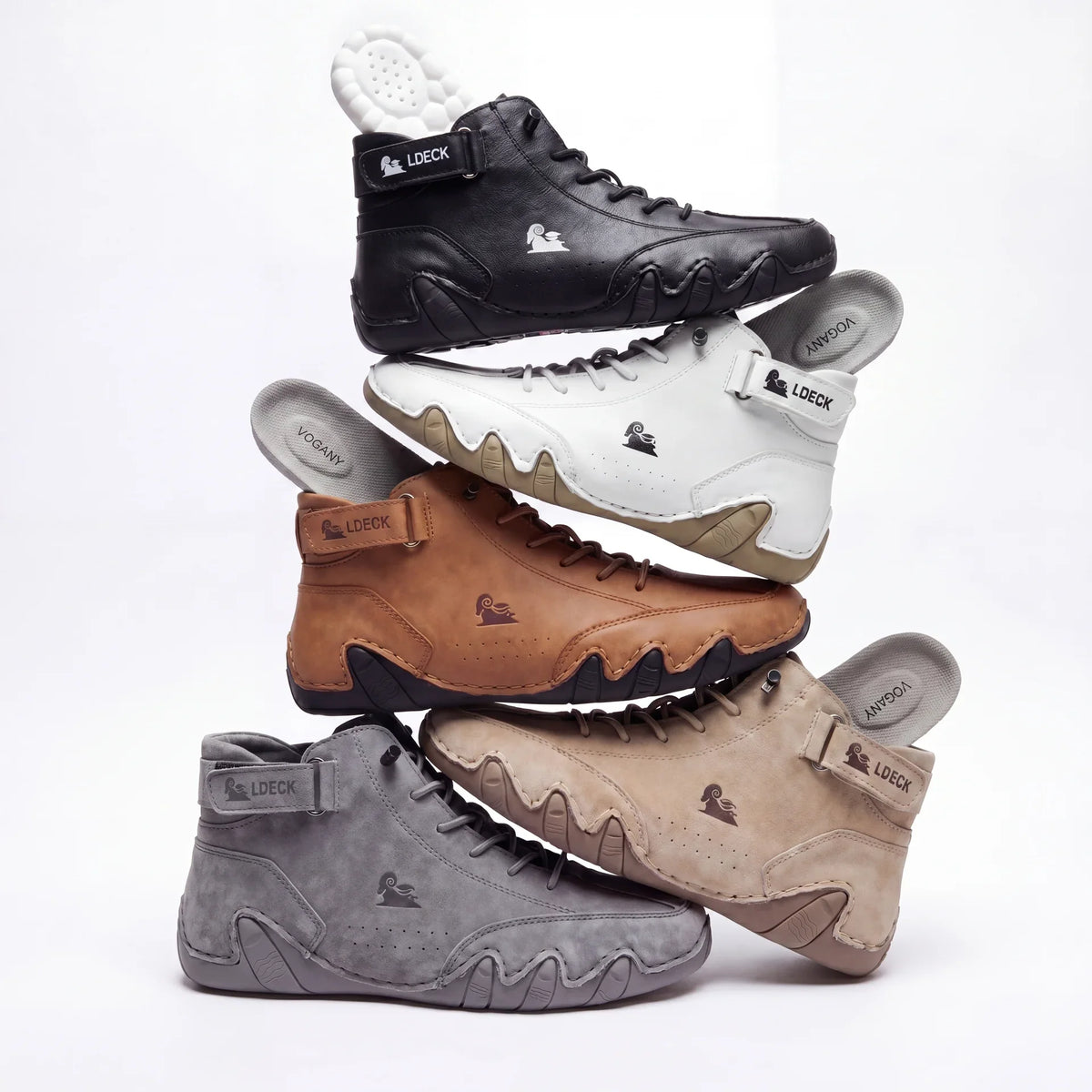 LDeck — Elegante schoenen, ontworpen om verlichting te bieden 